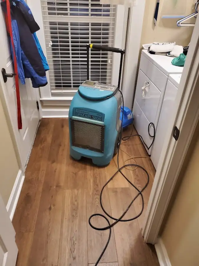 Commercial dehumidifier deployed for Crawl Space Restoration in Olive